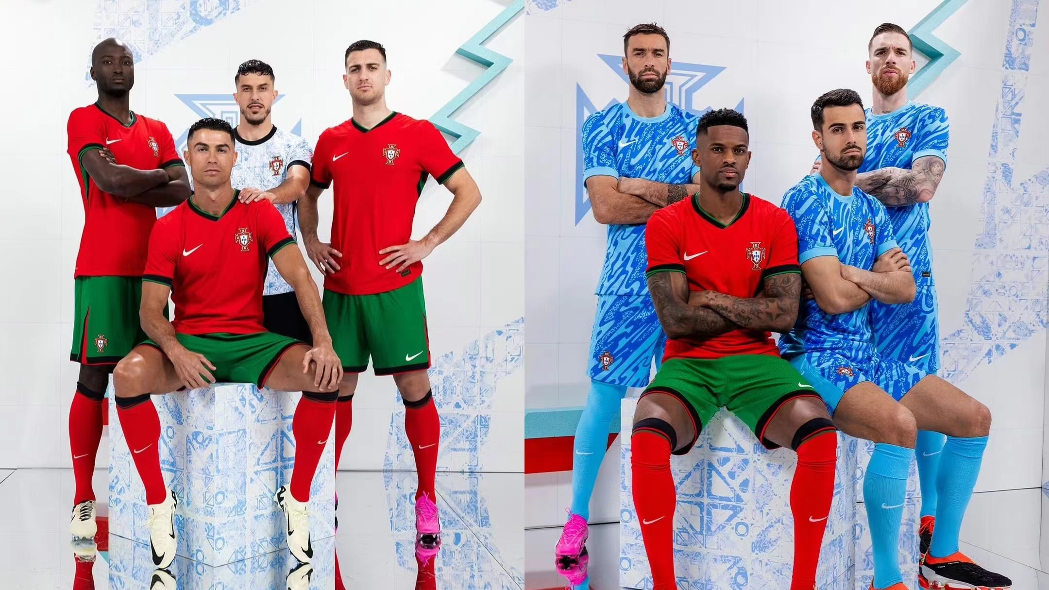 Le nouveau maillot de l'équipe nationale portugaise brille lors de la Coupe d'Europe 2024